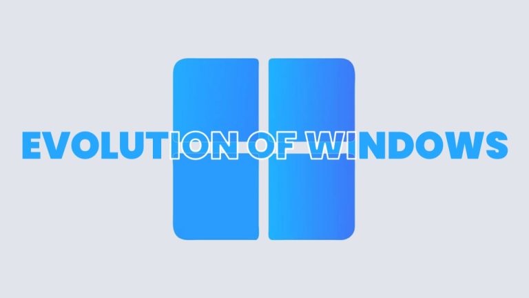Evolution of windows