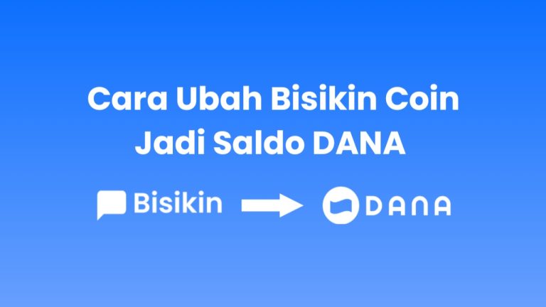 Cara Ubah Bisikin Coin Jadi Saldo DANA No Root